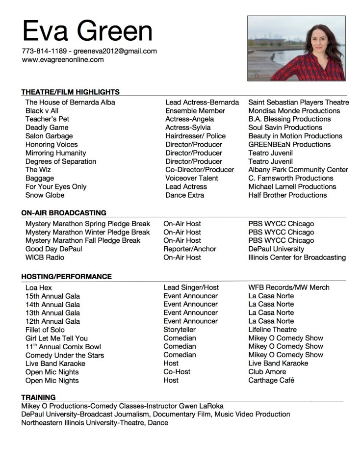 Eva Green Online_PerformanceNov2017Resume